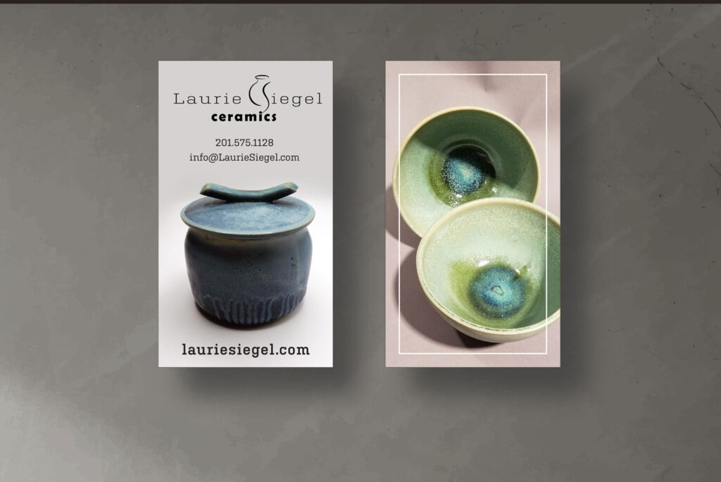 Laurie Siegel Ceramics logo design and branding